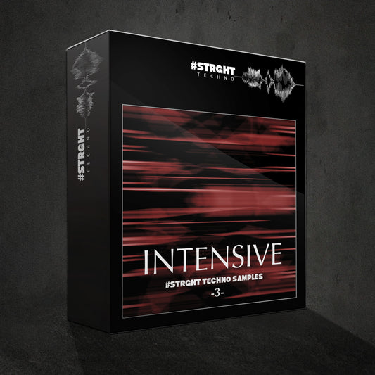 #STRGHT - INTENSIVE TECHNO -3- [Intensive Techno Sample Pack]